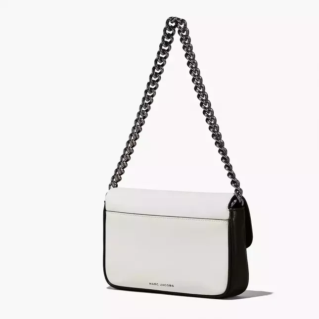 The bi-color J Marc Shoulder Bag - White