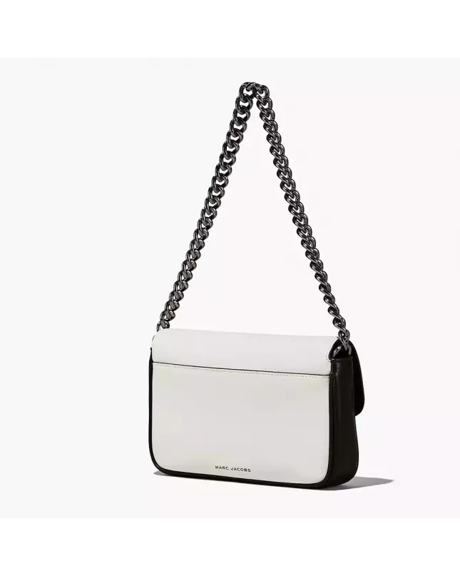 The bi-color J Marc Shoulder Bag - White
