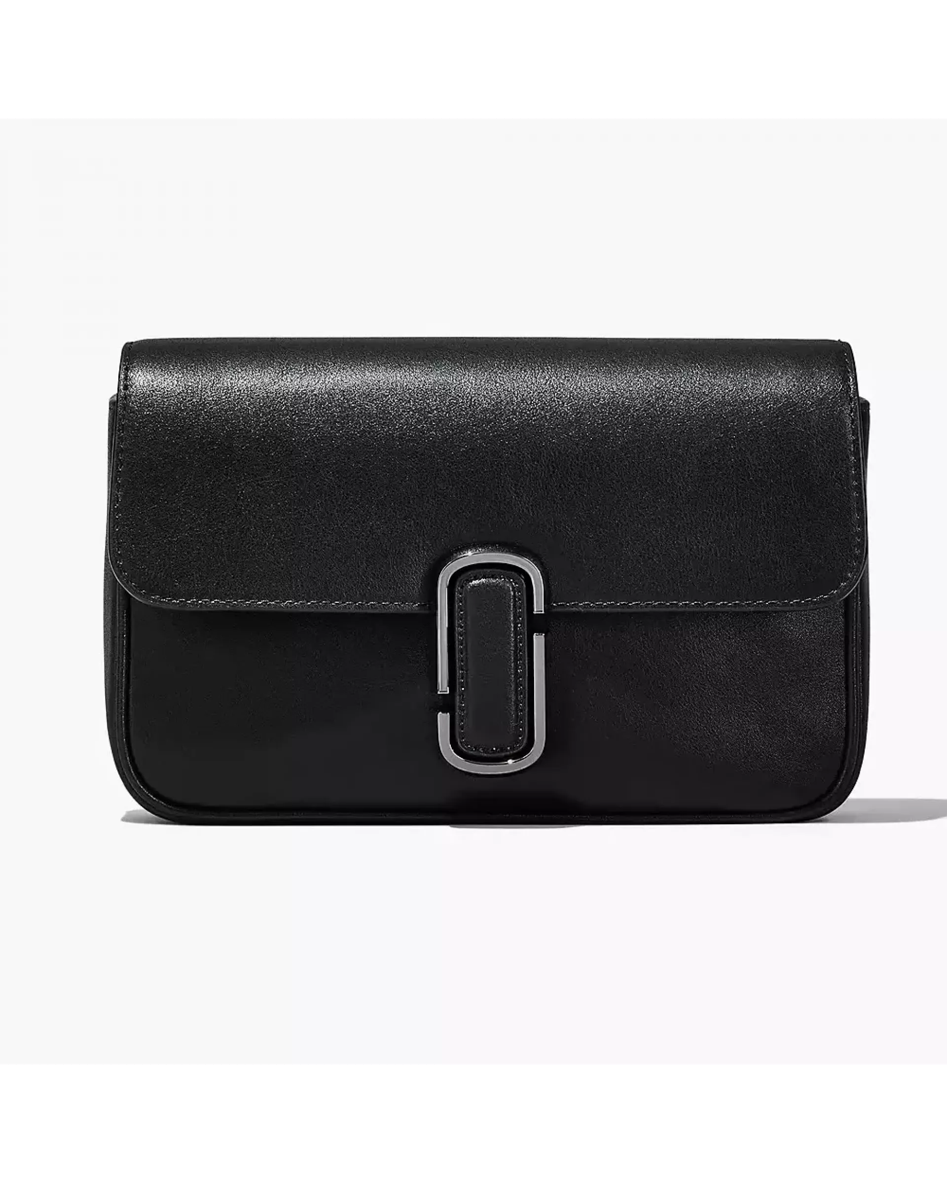 The J Marc Shoulder Bag - Black Gunmetal
