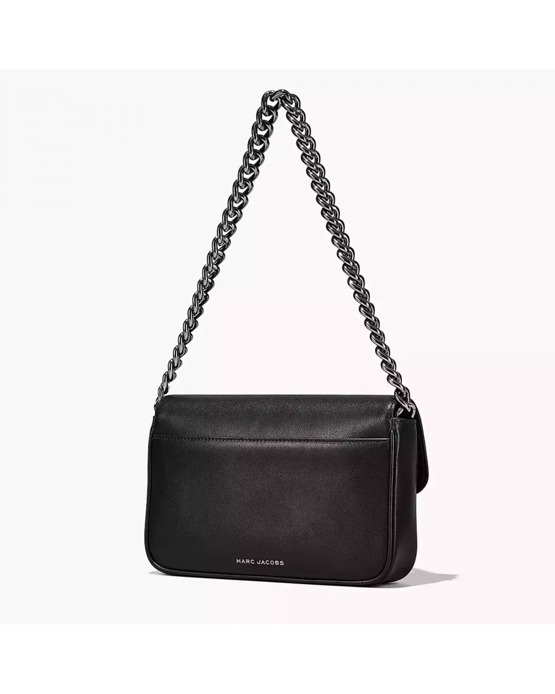 The J Marc Shoulder Bag - Black Gunmetal
