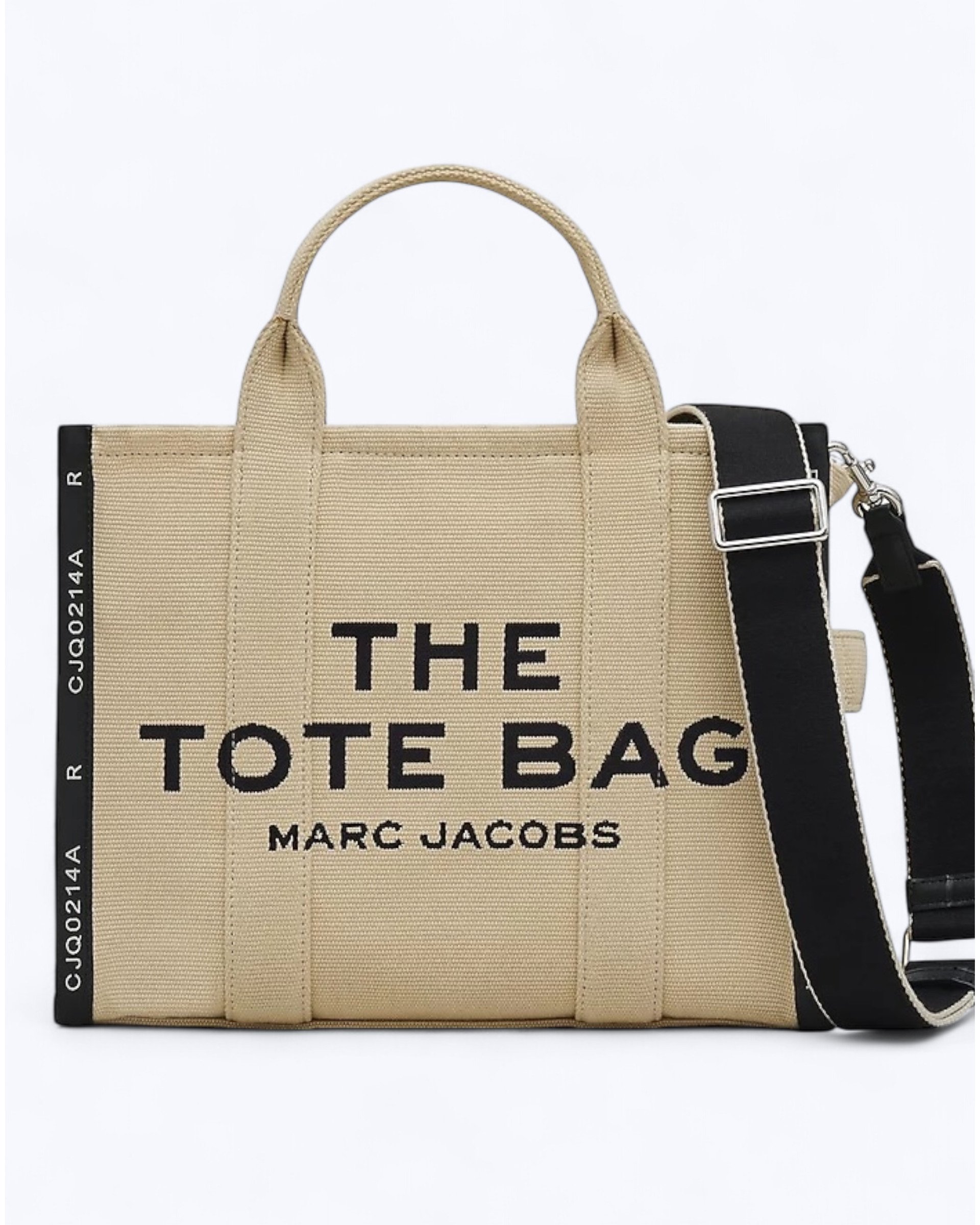 The Tote Bag Jacquard Medium - Warm Sand