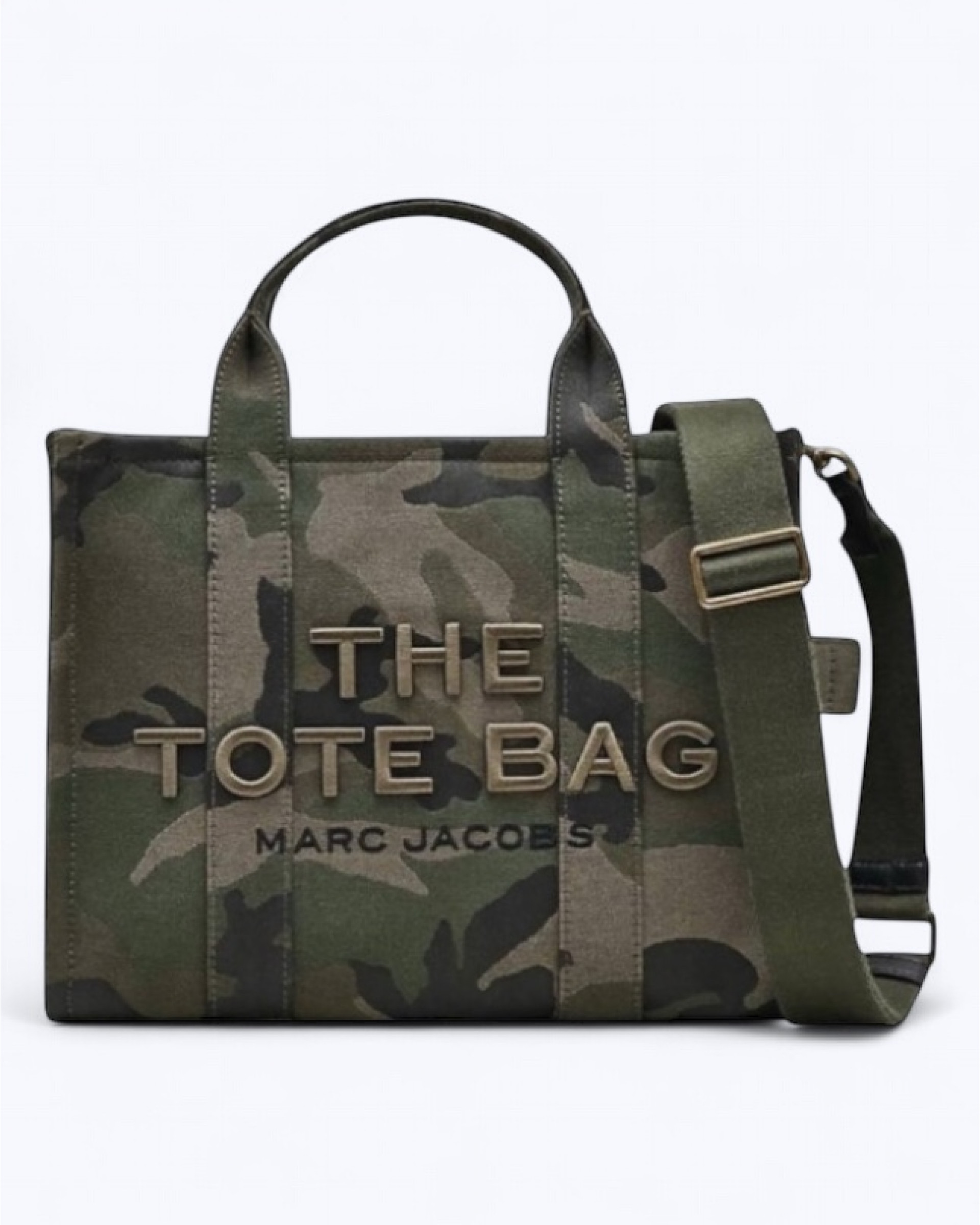 The Camouflage Canvas Medium Tote Bag