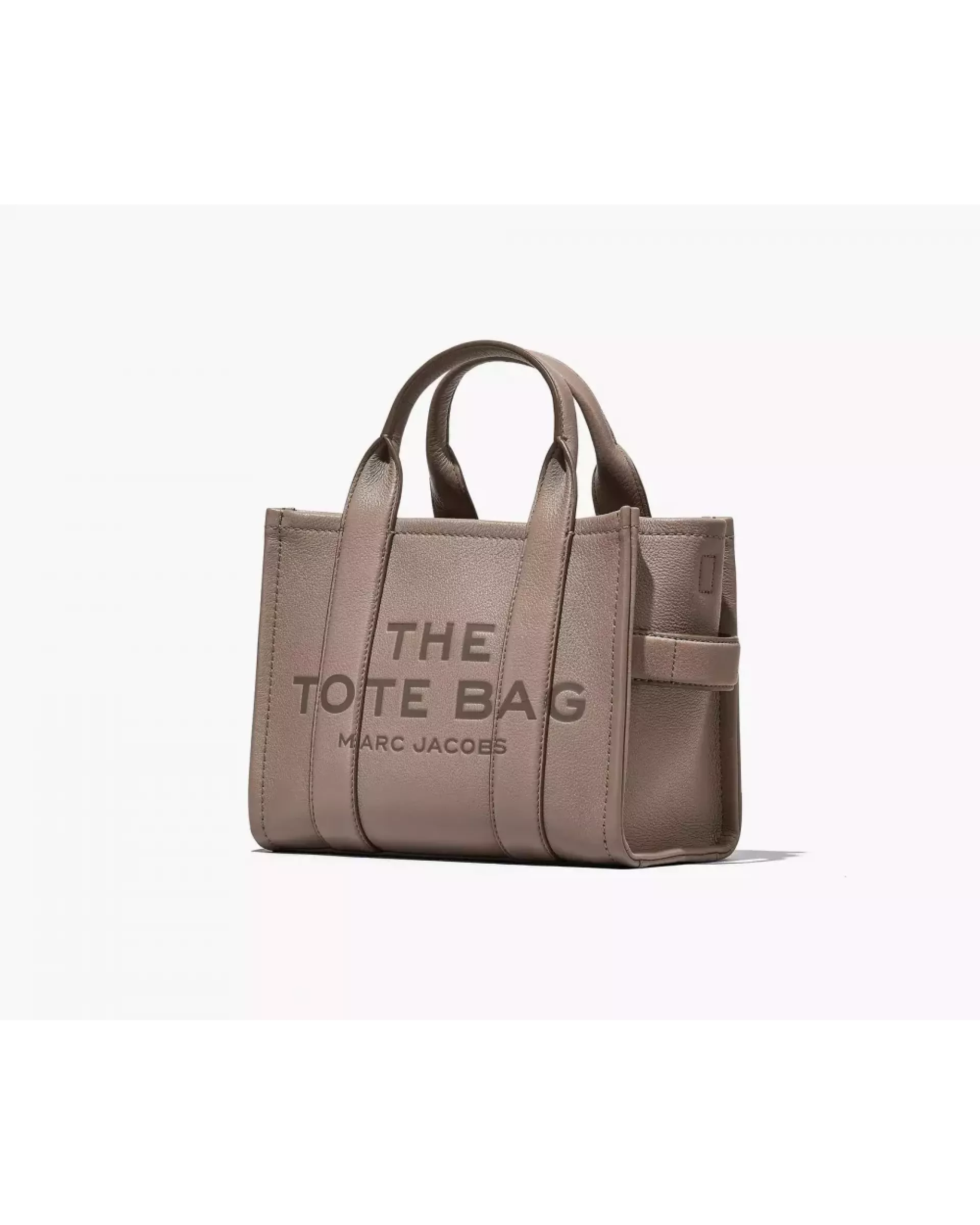 The Tote Bag Leather Medium - Cement