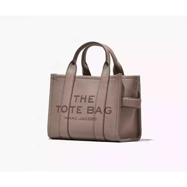 Marc Jacobs The Tote Bag Leather Medium - cement