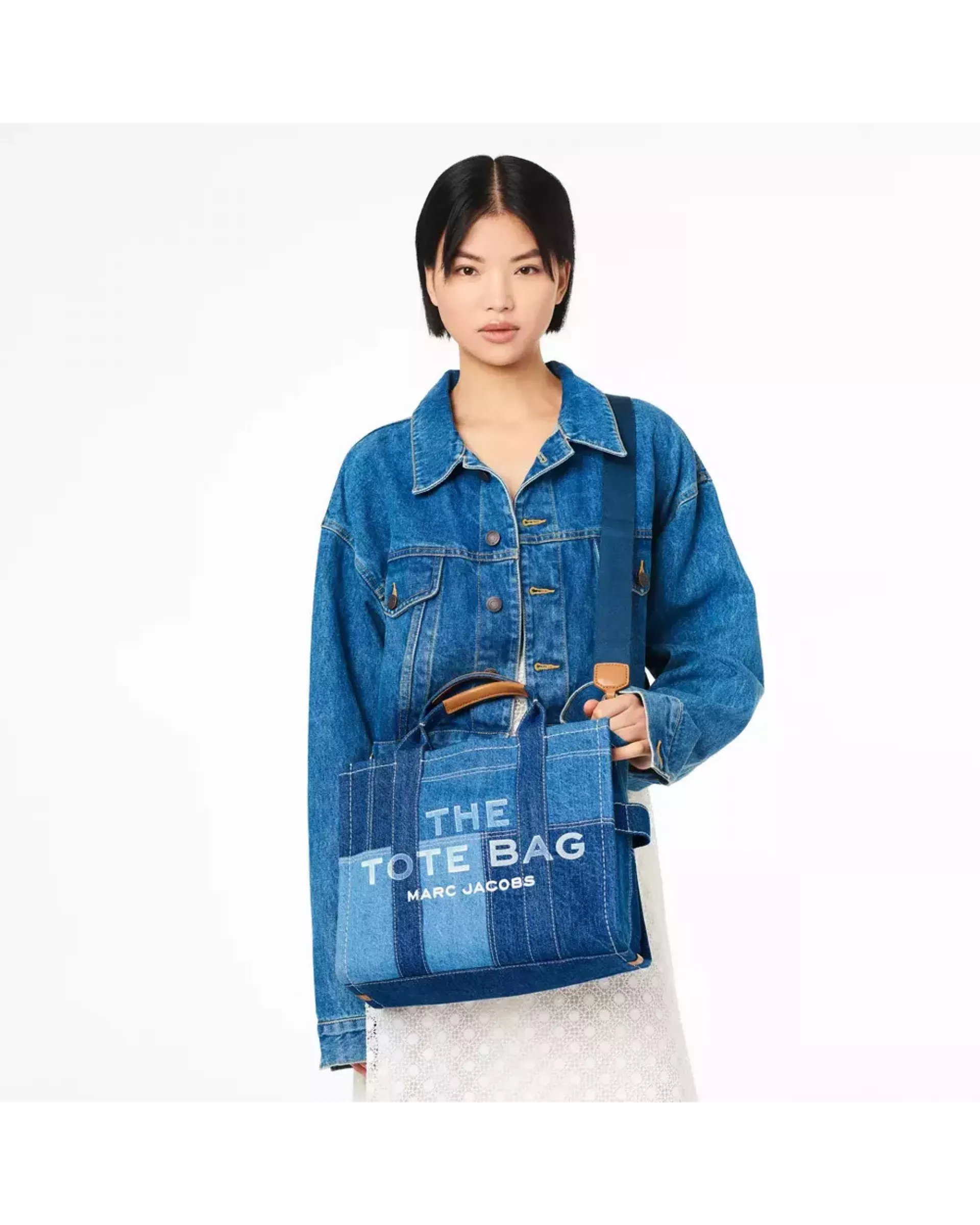 The Tote Bag Denim Medium - Blue