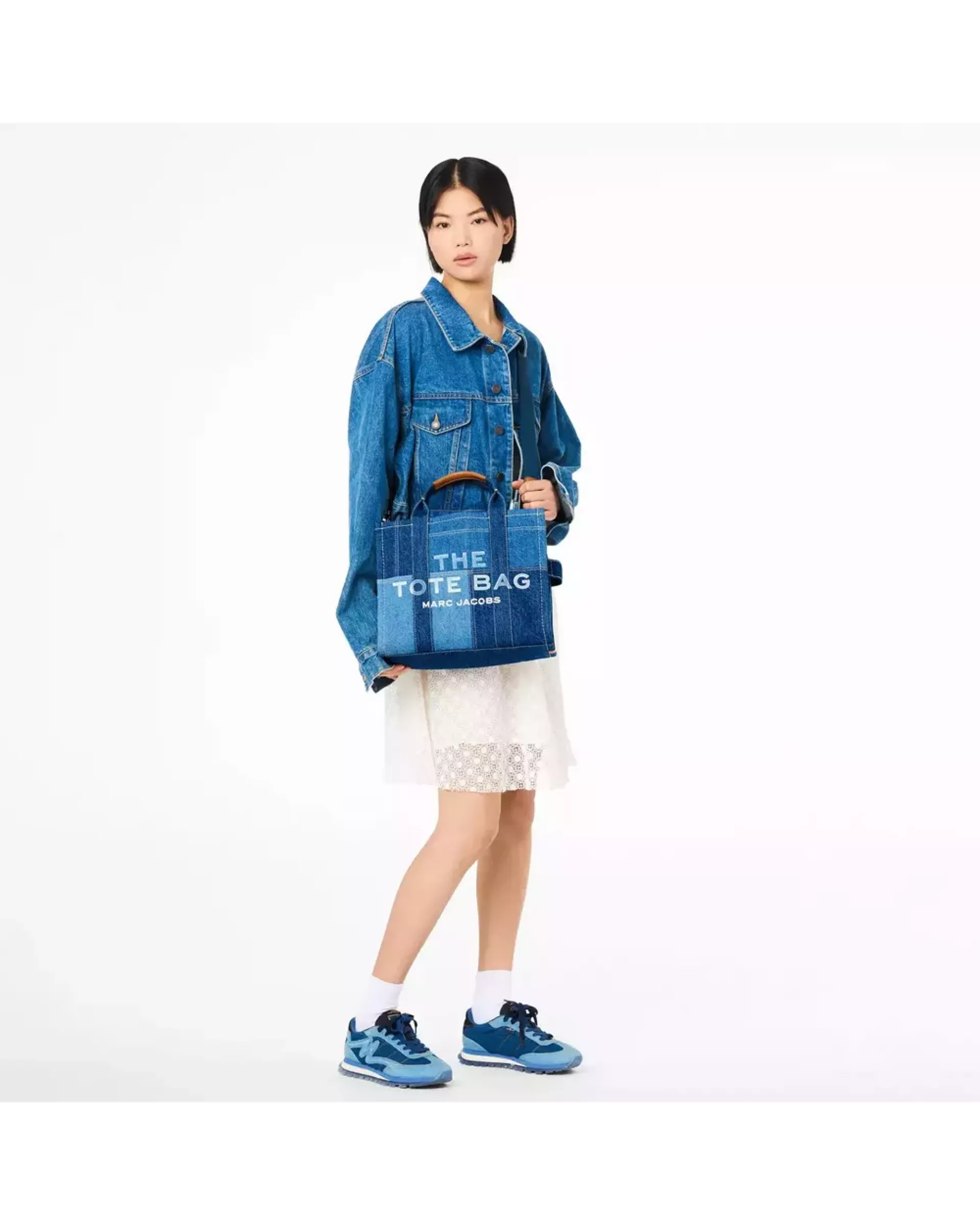 The Tote Bag Denim Medium - Blue