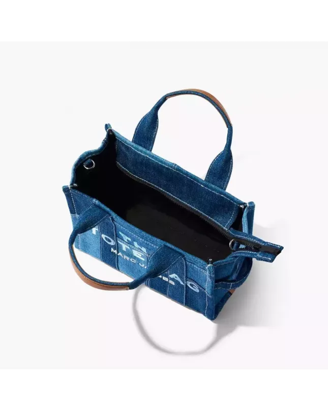 Marc Jacobs The Tote Bag Denim Small  - blue