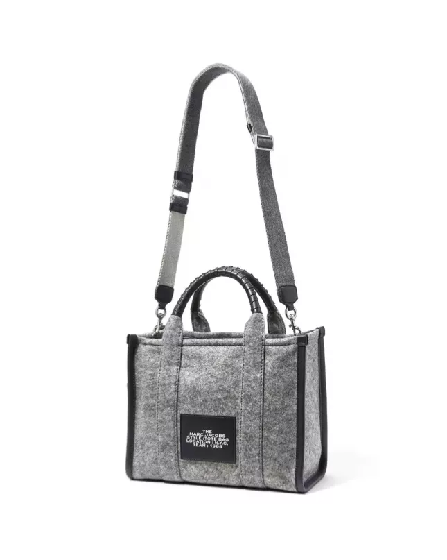 Marc Jacobs The Tote Bag felt flannel medium heather - Grey