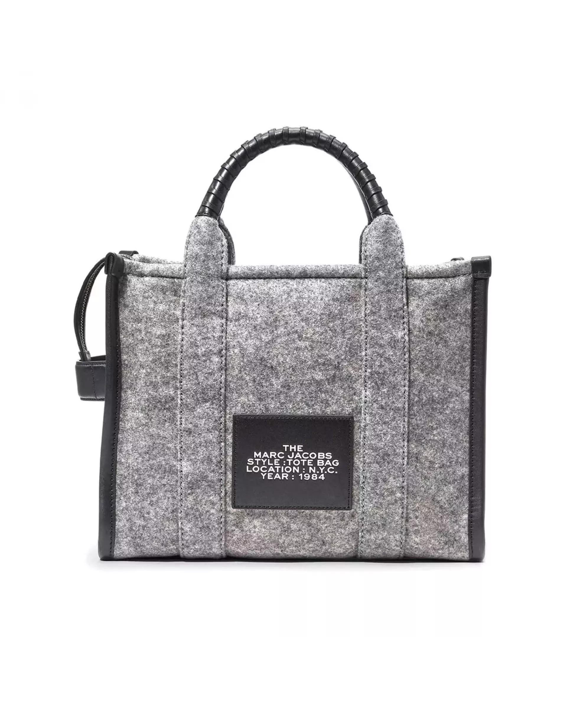 The Tote Bag felt flannel medium heather - Grey