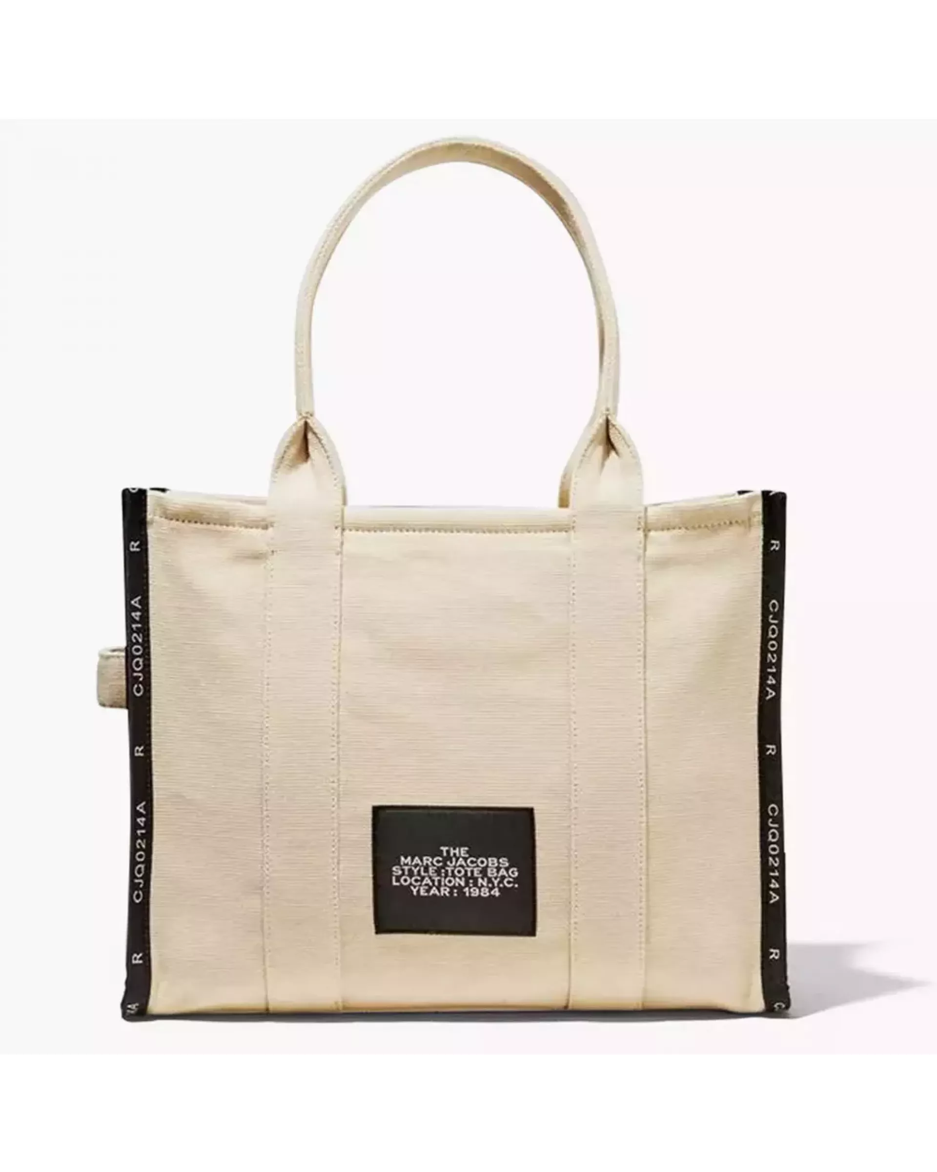 Сумка Marc Jacobs The Tote Bag Jacquard Large - warm sand