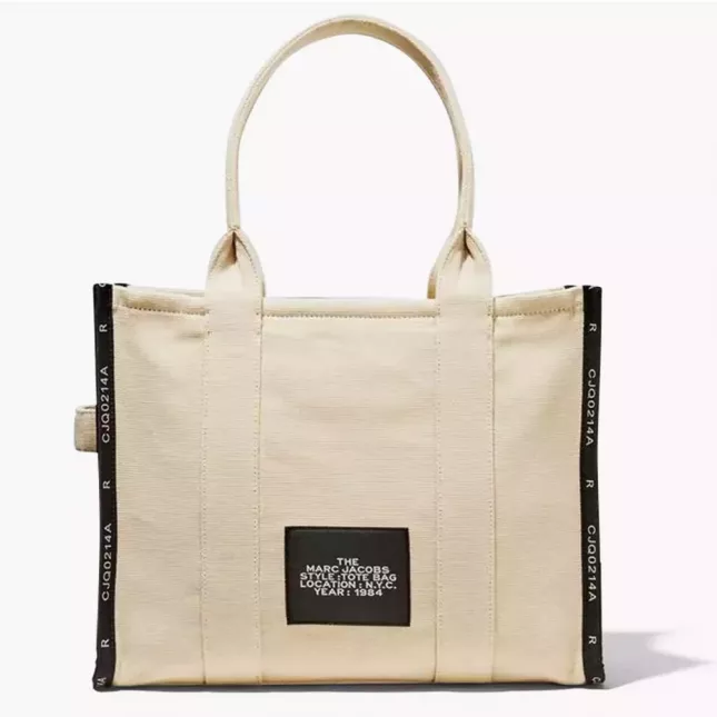 Сумка Marc Jacobs The Tote Bag Jacquard Large - warm sand