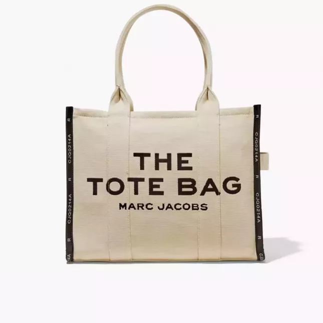Сумка Marc Jacobs The Tote Bag Jacquard Large - warm sand