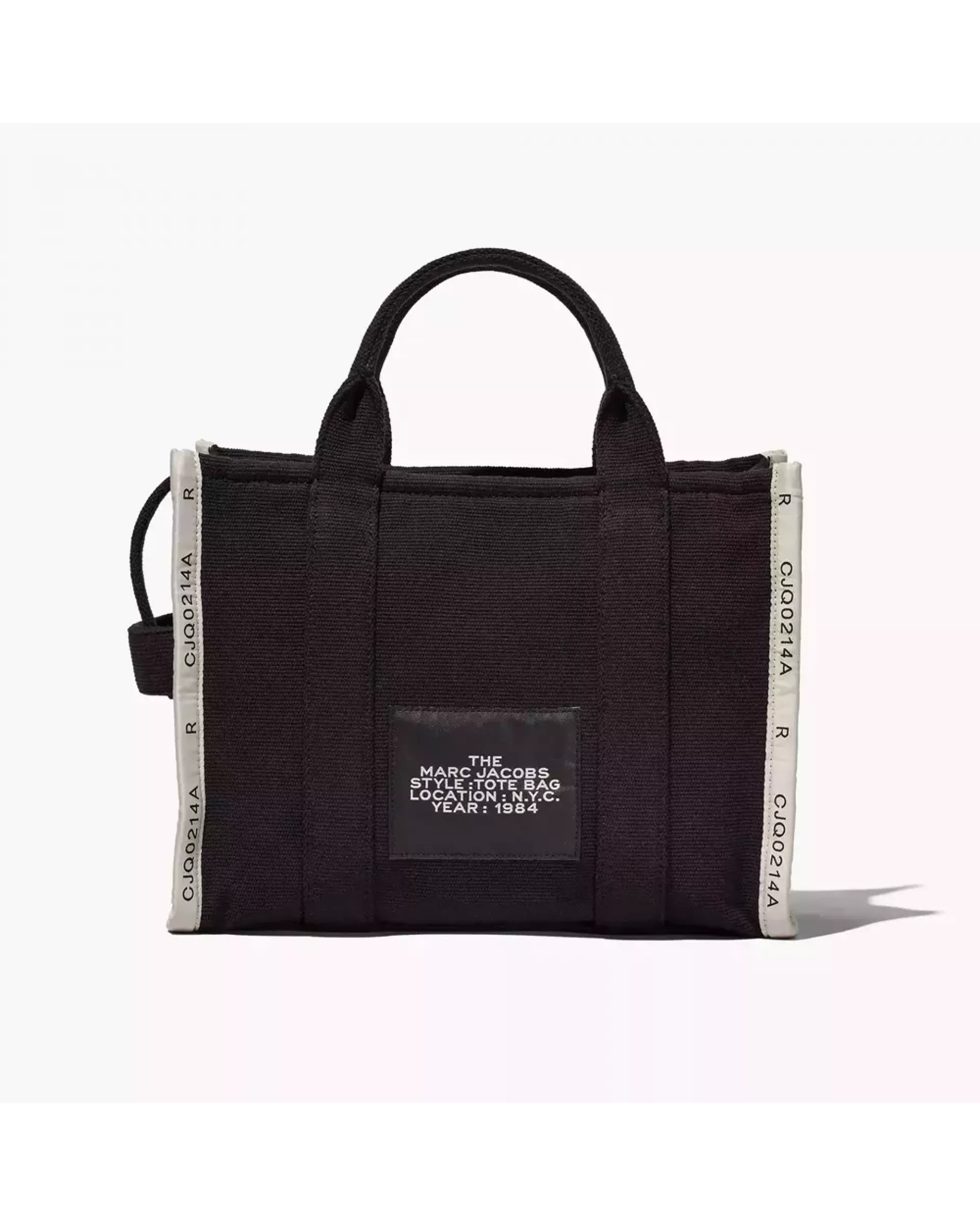 The Tote Bag Jacquard Medium - Black