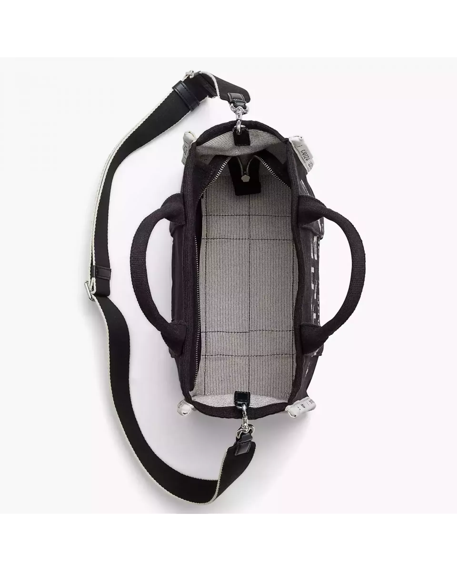The Tote Bag Jacquard Medium - Black