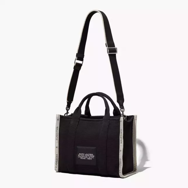  Marc Jacobs The Tote Bag Jacquard Medium - black