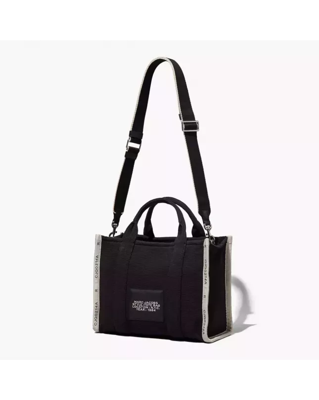  Marc Jacobs The Tote Bag Jacquard Medium - black