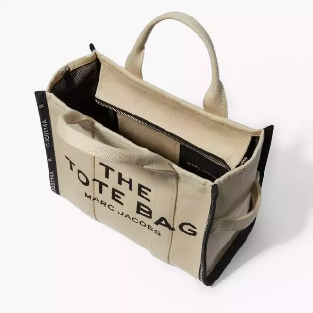  Marc Jacobs The Tote Bag Jacquard Medium - warm sand