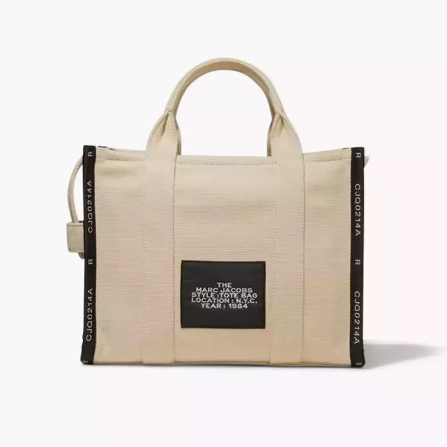  Marc Jacobs The Tote Bag Jacquard Medium - warm sand