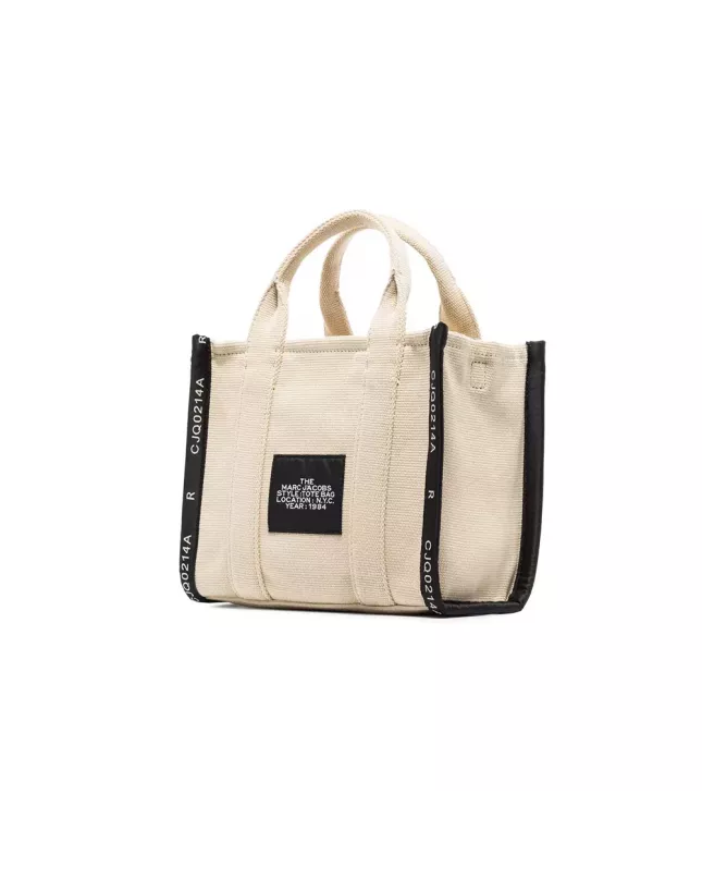 Marc Jacobs The Tote Bag Jacquard Small  - warm sand