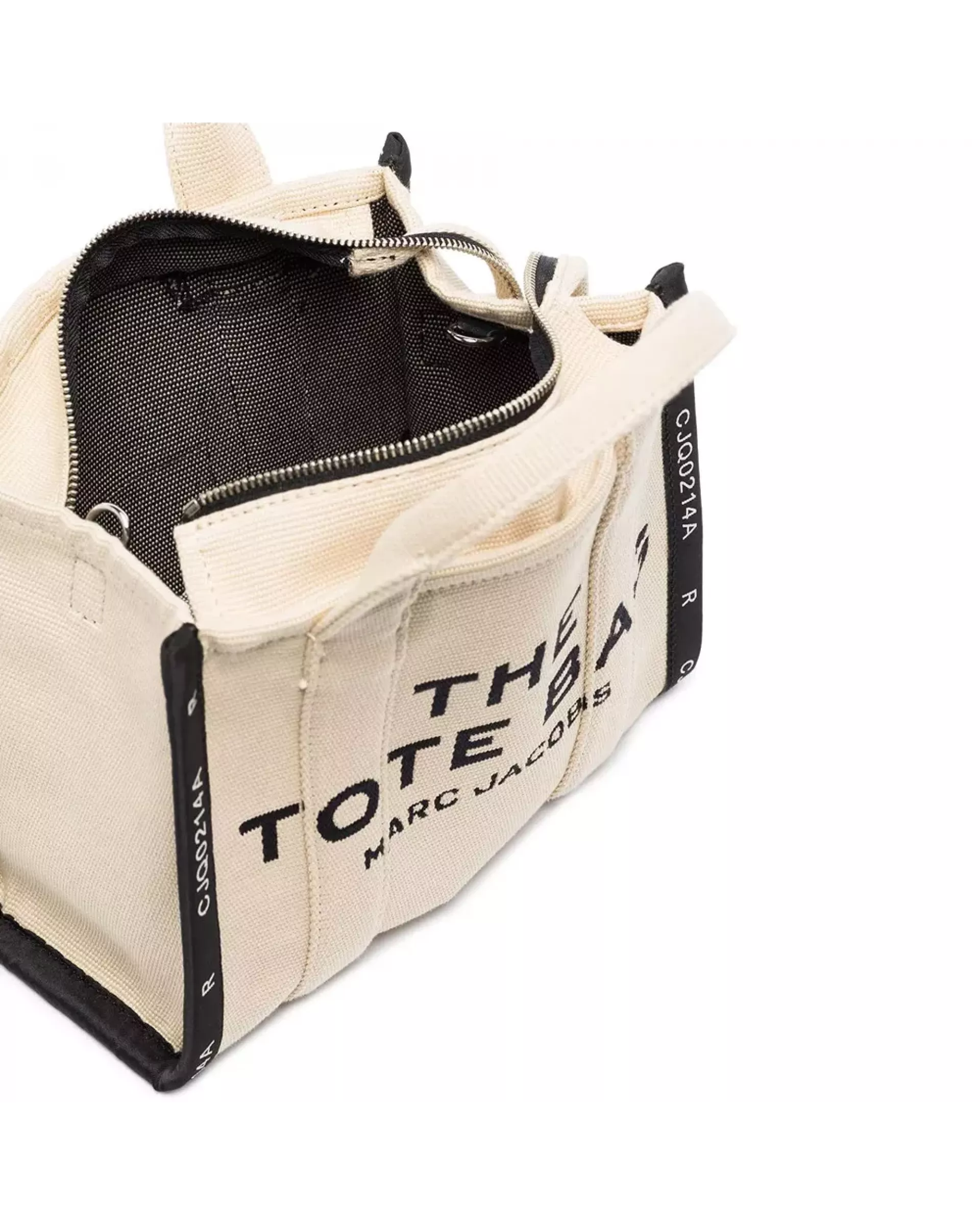 The Tote Bag Jacquard Small  - Warm Sand