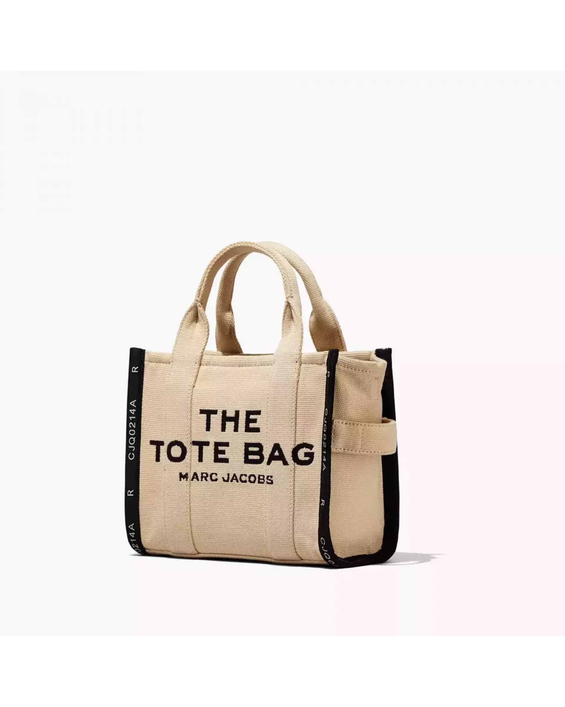 The Tote Bag Jacquard Small  - Warm Sand