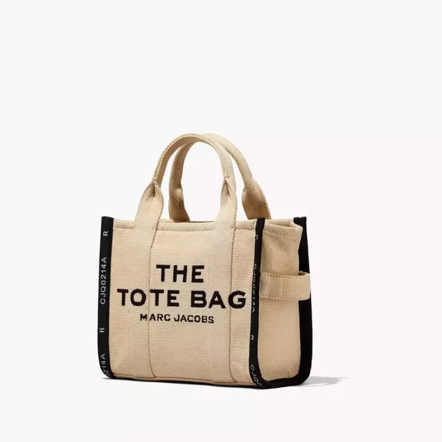 Marc Jacobs The Tote Bag Jacquard Small  - warm sand