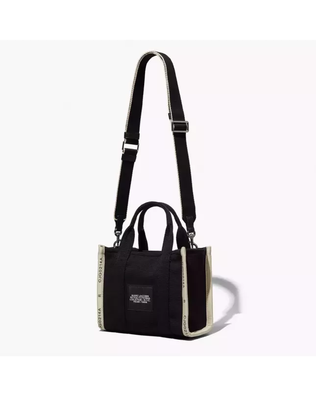 Marc Jacobs The Tote Bag Jacquard Small  - black