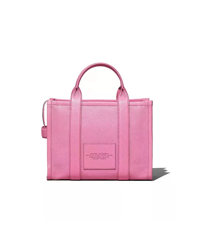  Marc Jacobs The Tote Bag Leather Medium - candy pink
