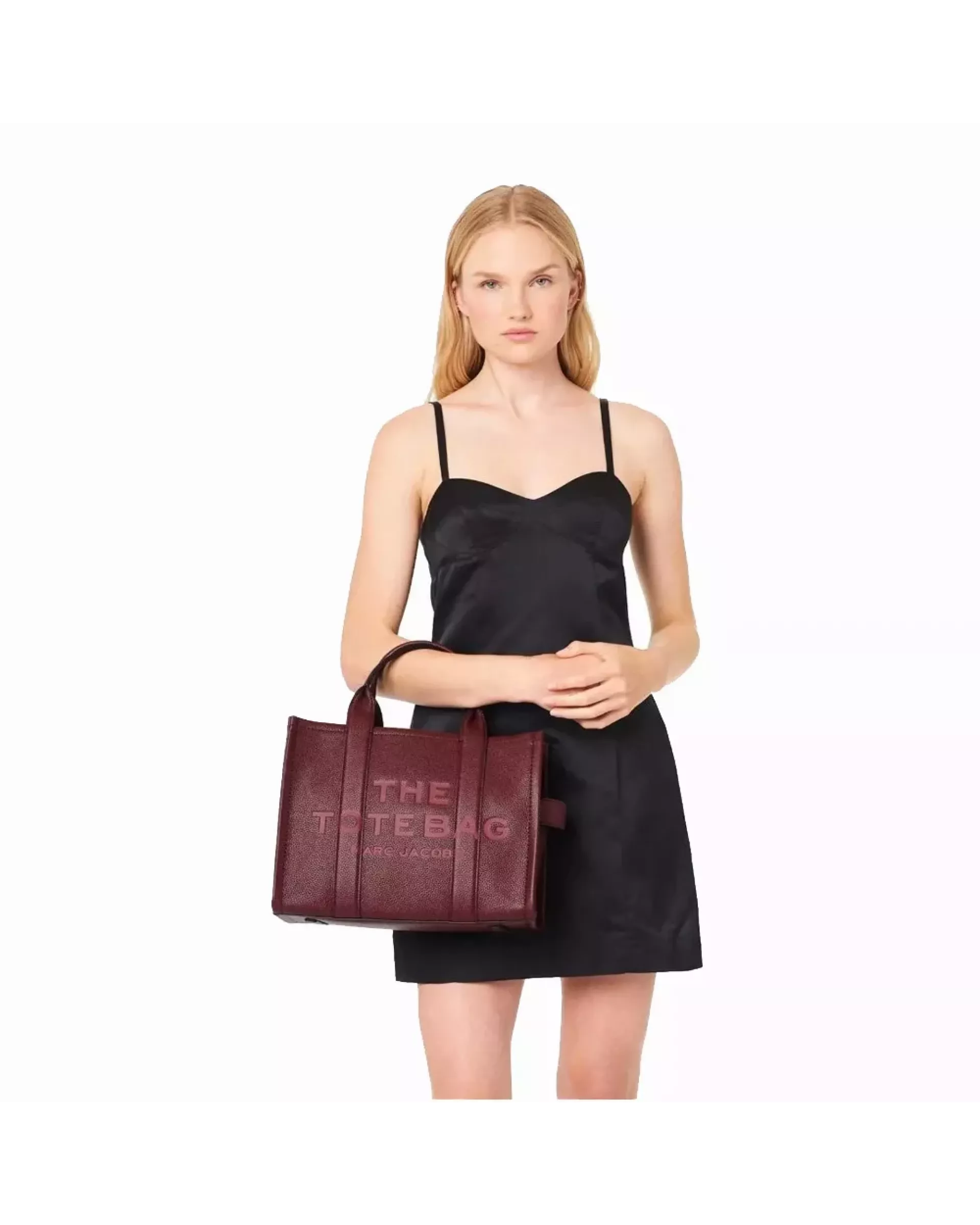 The Tote Bag Leather Medium - Chianti