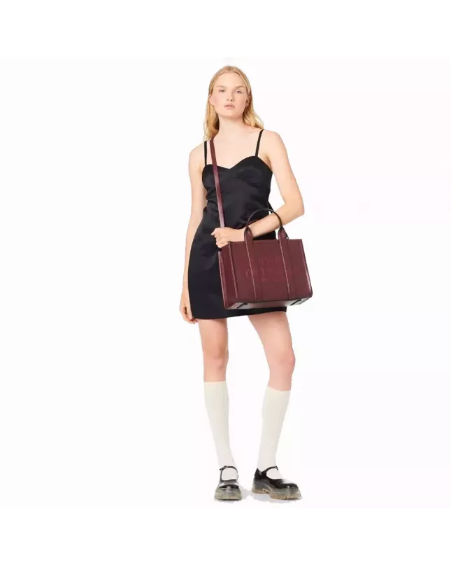 Marc Jacobs The Tote Bag Leather Medium - chianti