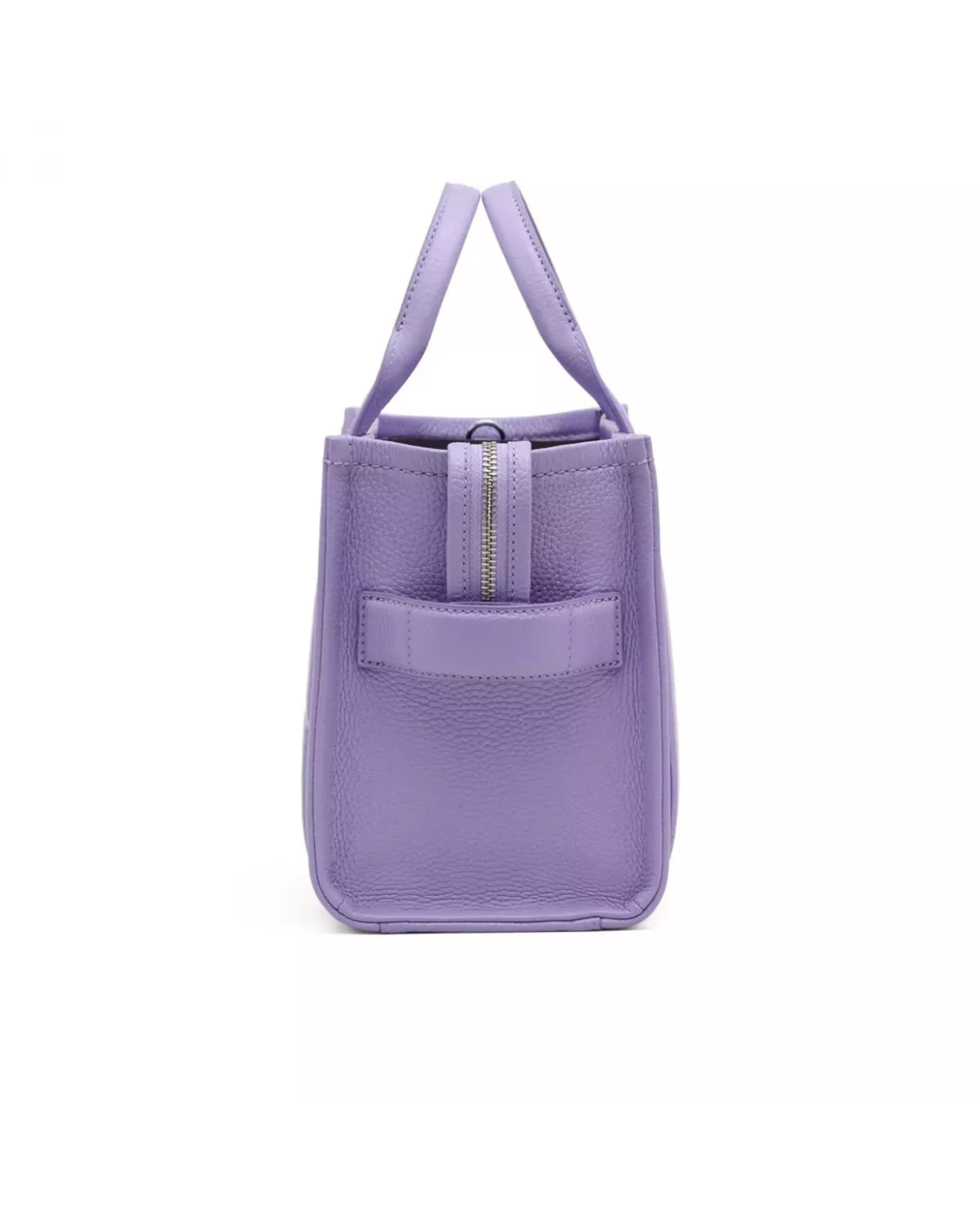 The Tote Bag Leather Medium - lavender