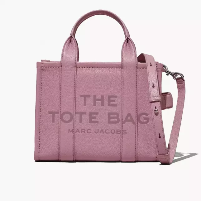 Marc Jacobs The Tote Bag Leather Medium - orchid haze