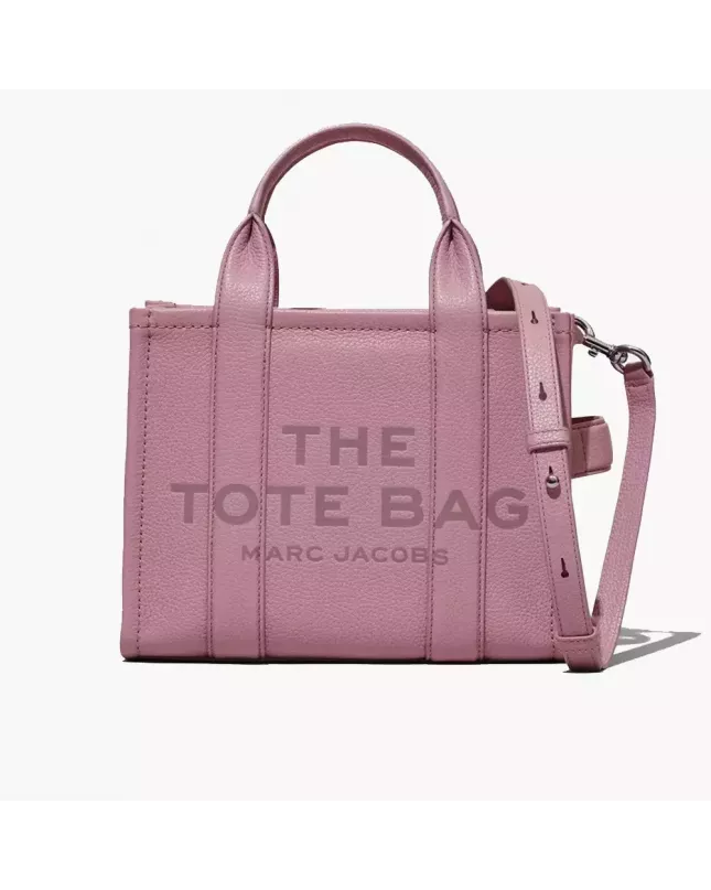 Marc Jacobs The Tote Bag Leather Medium - orchid haze