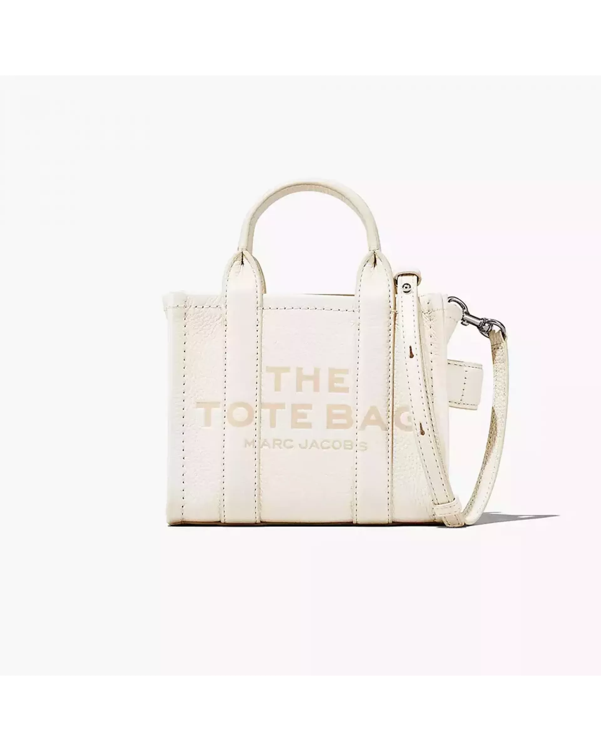 Сумка Marc Jacobs The Tote Bag Leather Micro - cotton silver