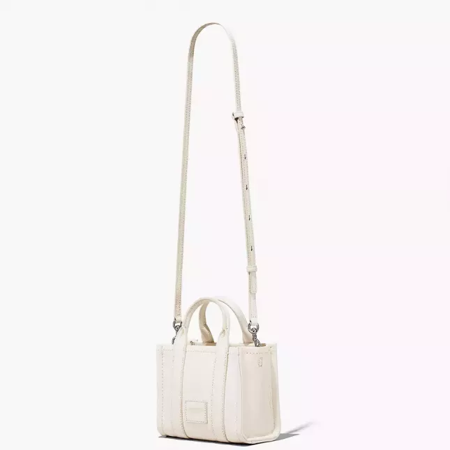 Сумка Marc Jacobs The Tote Bag Leather Micro - cotton silver