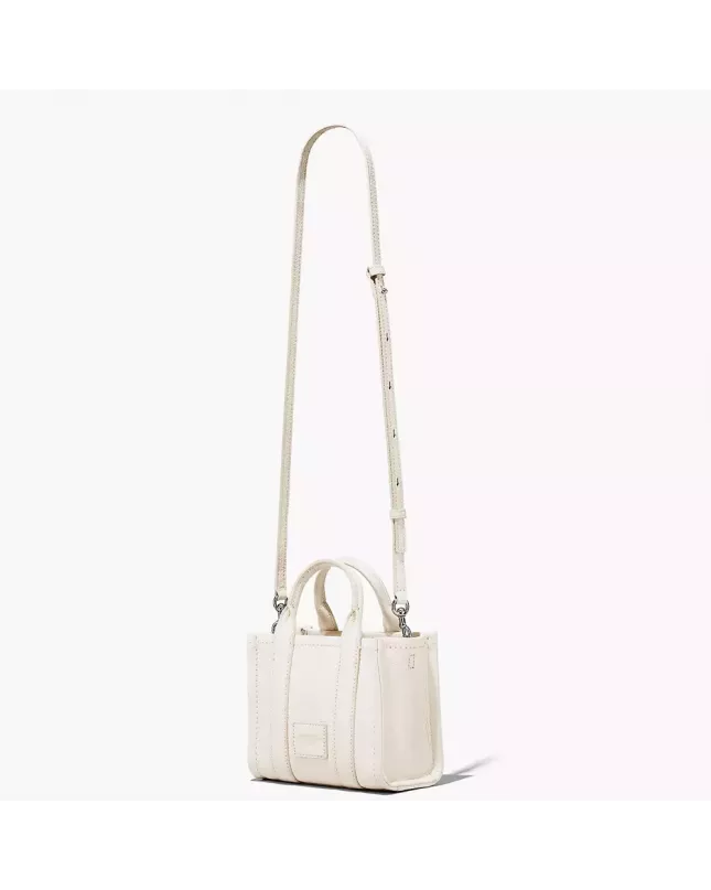 Сумка Marc Jacobs The Tote Bag Leather Micro - cotton silver
