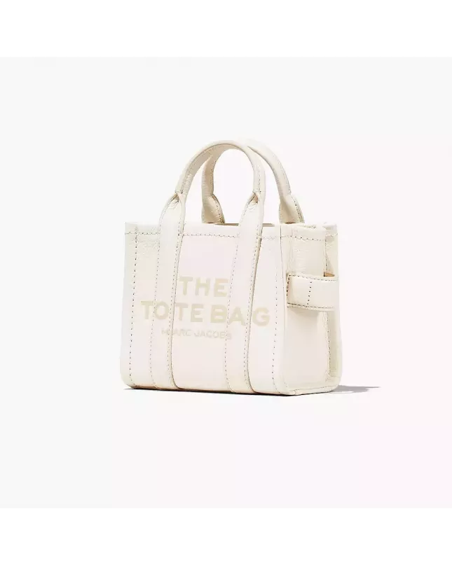 Сумка Marc Jacobs The Tote Bag Leather Micro - cotton silver