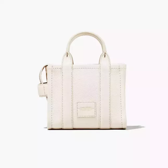 Сумка Marc Jacobs The Tote Bag Leather Micro - cotton silver