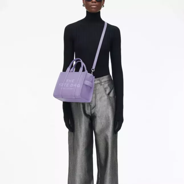  Marc Jacobs The Tote Bag Leather Small  - lavender