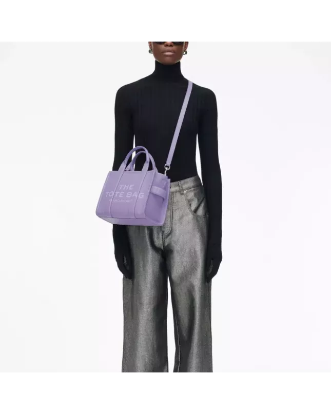  Marc Jacobs The Tote Bag Leather Small  - lavender