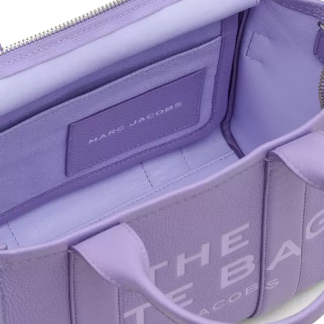  Marc Jacobs The Tote Bag Leather Small  - lavender