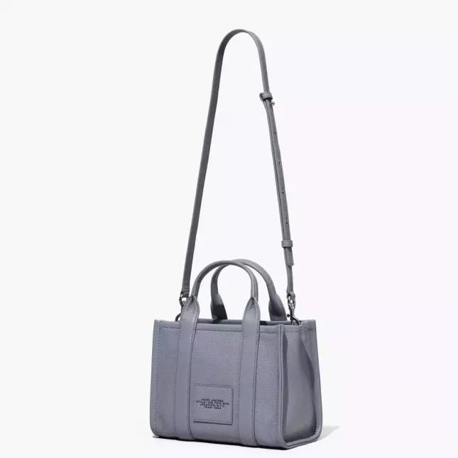  Marc Jacobs The Tote Bag Leather Small  Wolf - grey