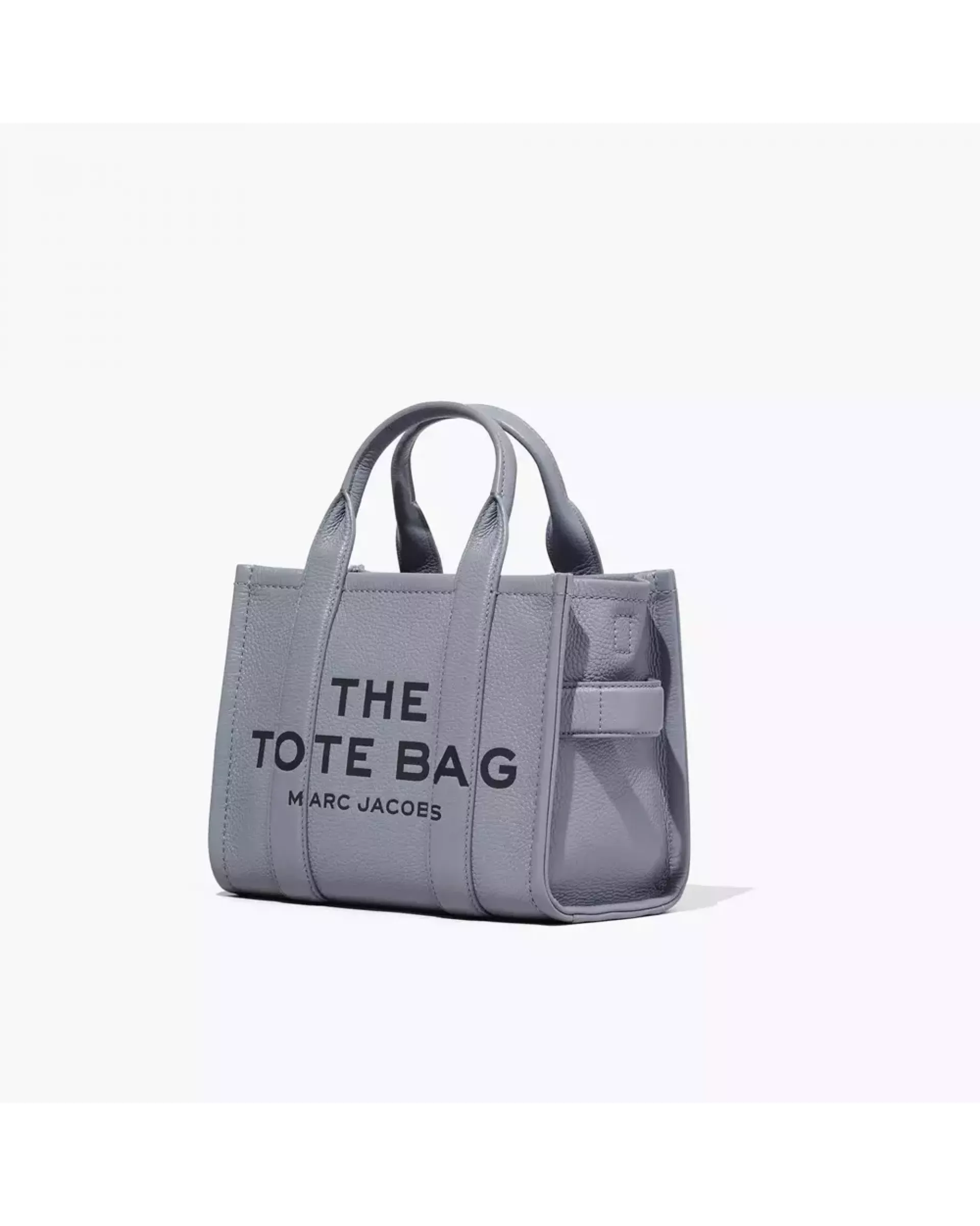 The Tote Bag Leather Small -  Wolf Grey