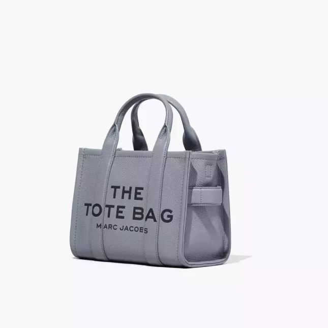  Marc Jacobs The Tote Bag Leather Small  Wolf - grey