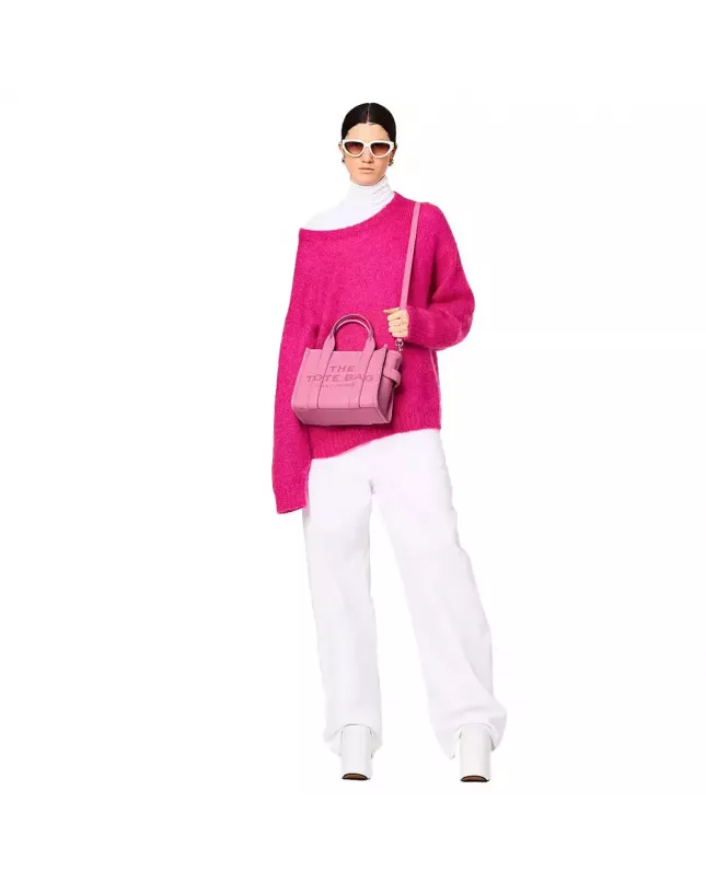 Marc Jacobs The Tote Bag Leather Small - candy pink