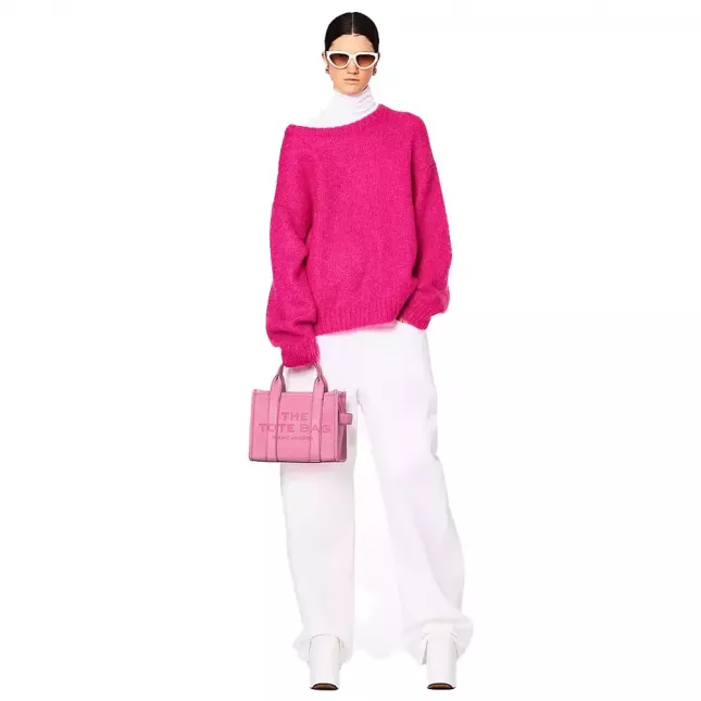 Marc Jacobs The Tote Bag Leather Small - candy pink