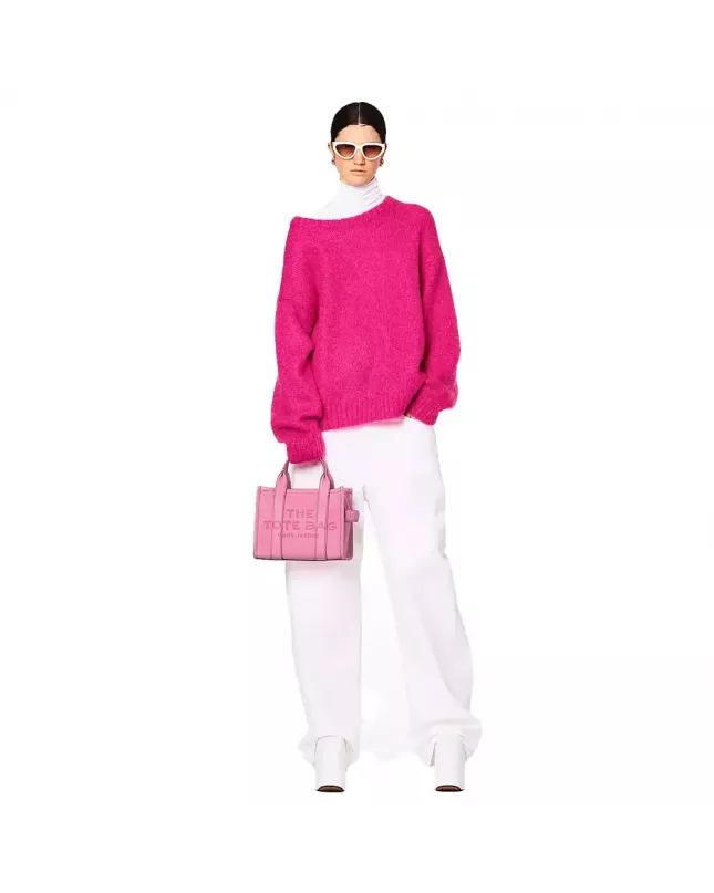 Marc Jacobs The Tote Bag Leather Small - candy pink