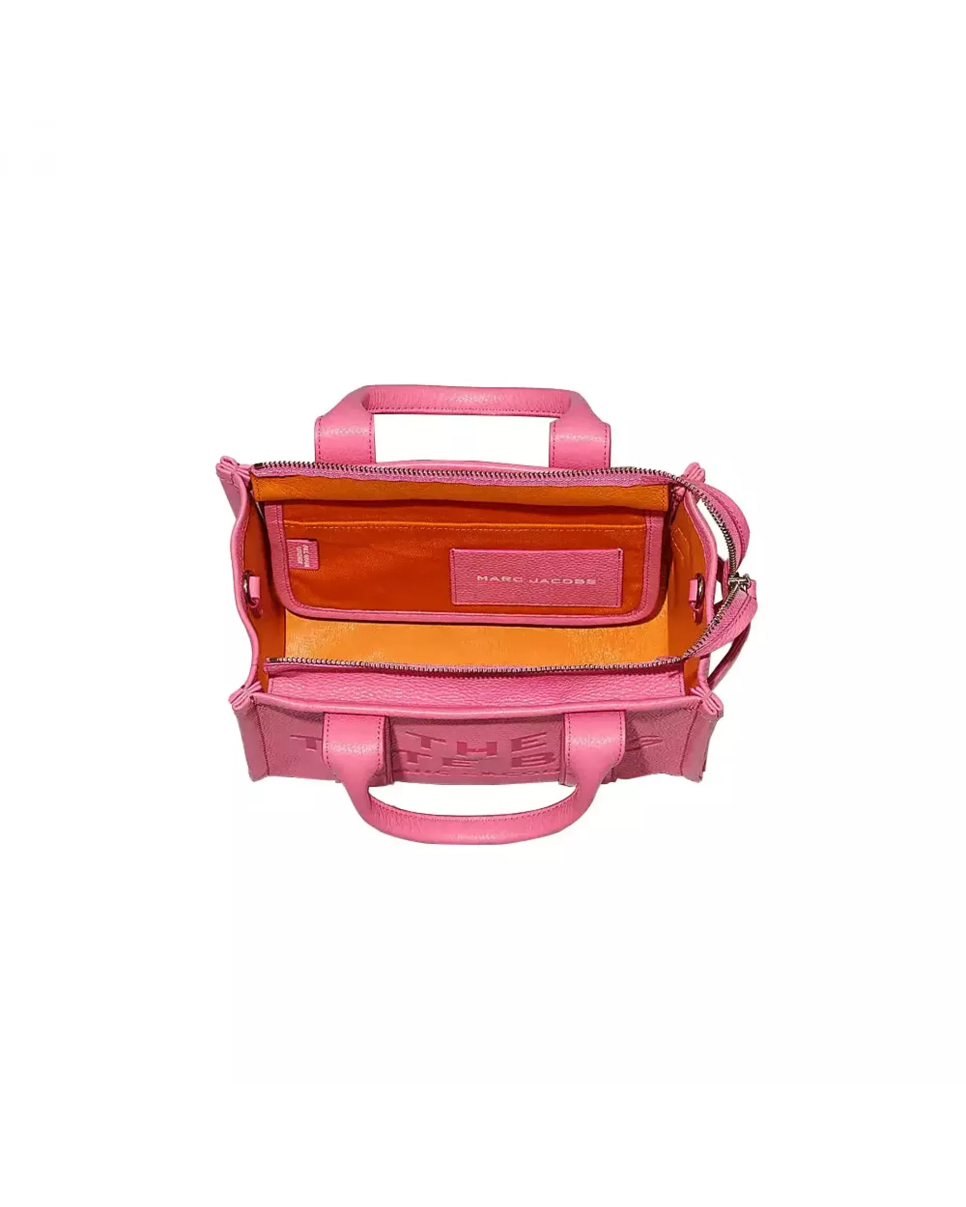 The Tote Bag Leather Small - Candy Pink