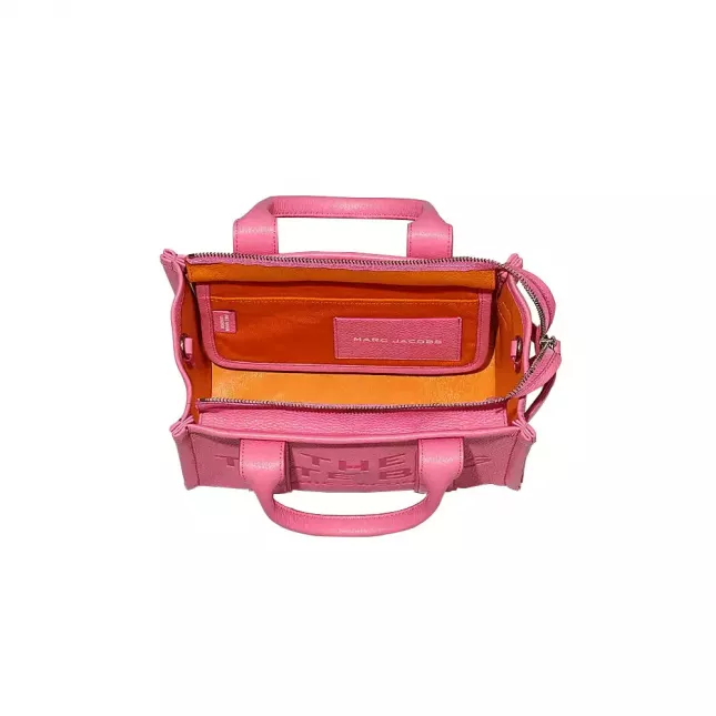 Marc Jacobs The Tote Bag Leather Small - candy pink
