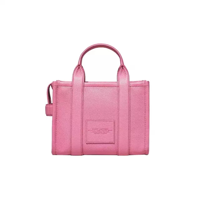 Marc Jacobs The Tote Bag Leather Small - candy pink